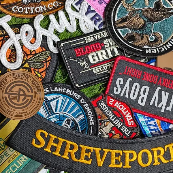 about who we are - patches - vector - digitizing